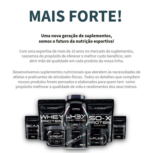 Whey Protein Concentrado 900g (Refil) - Baunilha | XPro Nutrition