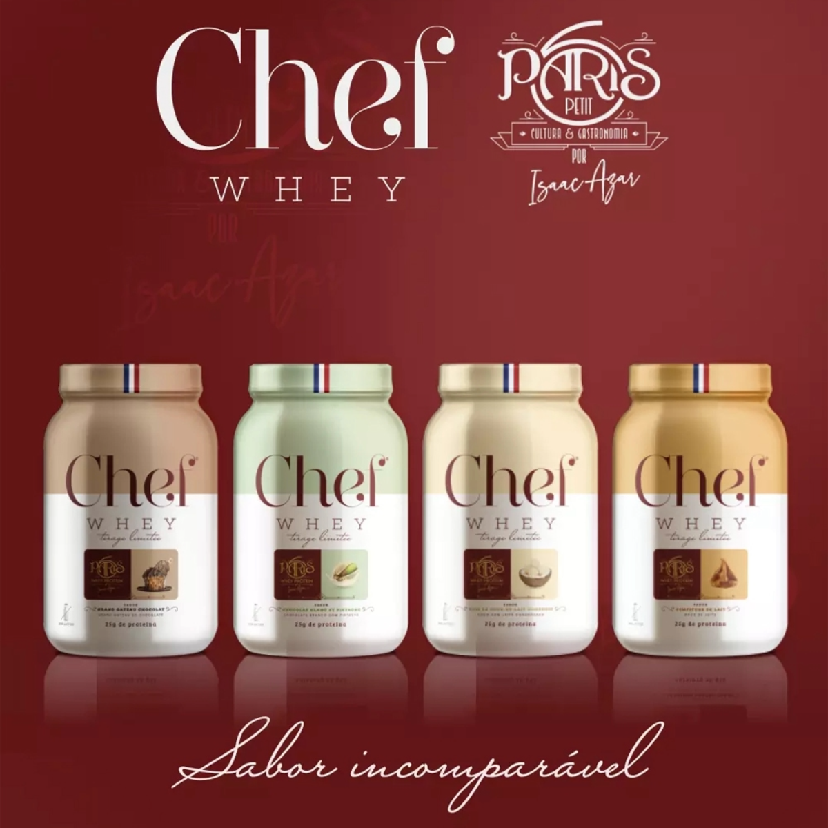 CHEF WHEY 800G COCO C/ LEITE CONDENSADO