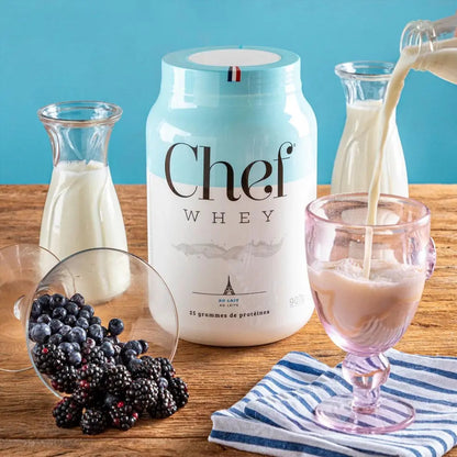CHEF WHEY 907G AU LAIT (AO LEITE)