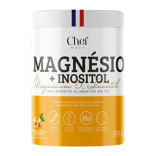 MAGNÉSIO + INOSITOL 300g - MARACUJÁ