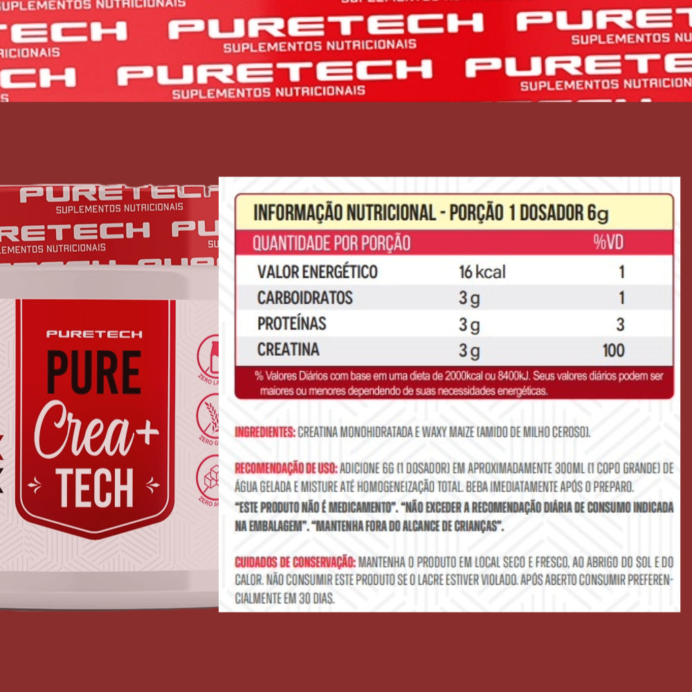 PURE CREA + TECH 96G - PURETECH