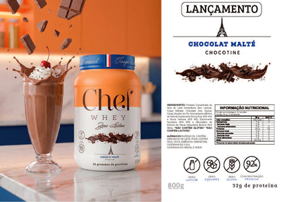 CHEF WHEY 800G CHOCOLATE MALTE
