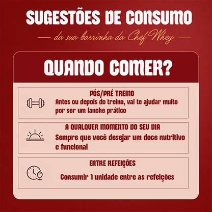 DISPLAY CHEF WHEY BAR MOUSSE CHOCOLATE BRANCO 12 UNIDADES