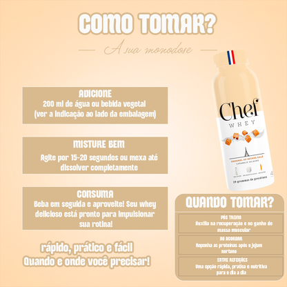 MONODOSE CHEF WHEY 40G CARAMELO SALGADO