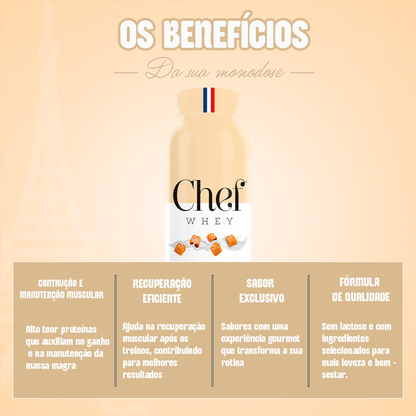 MONODOSE CHEF WHEY 40G CARAMELO SALGADO