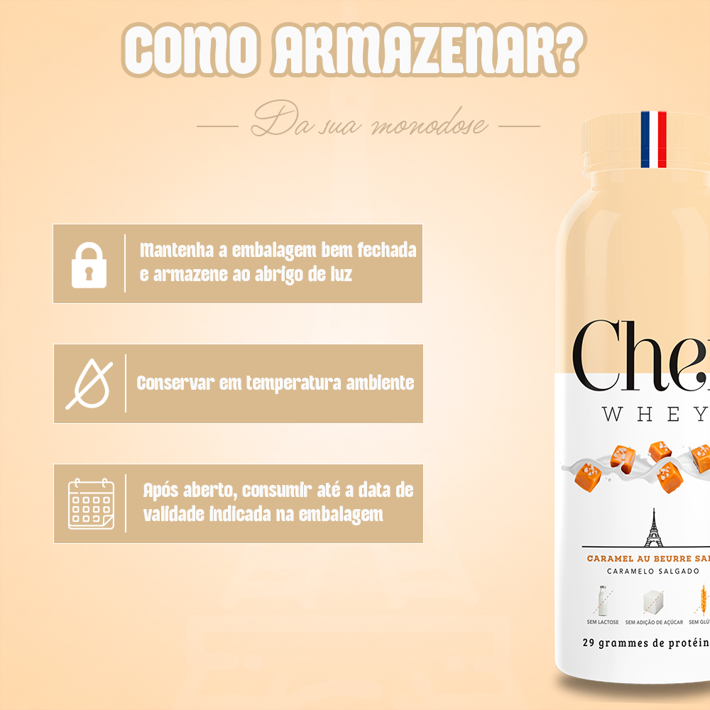 MONODOSE CHEF WHEY 40G CARAMELO SALGADO