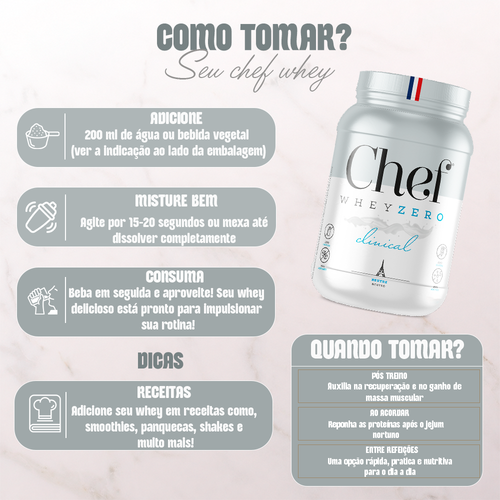 CHEF WHEY 907G BISCUIT AU CHOCOLAT (COOKIES)