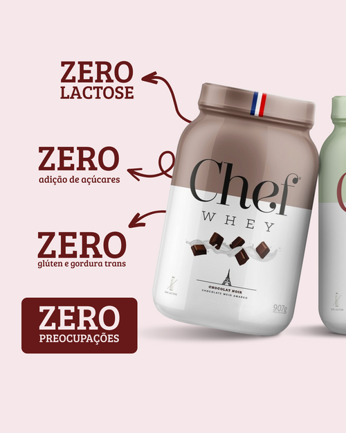 CHEF WHEY 907G BISCUIT AU CHOCOLAT (COOKIES)