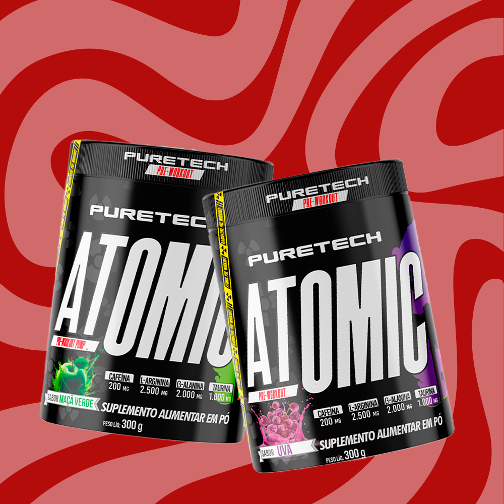 ATOMIC PRE WORKOUT 300G TUTTI FRUTTI-PURETECH