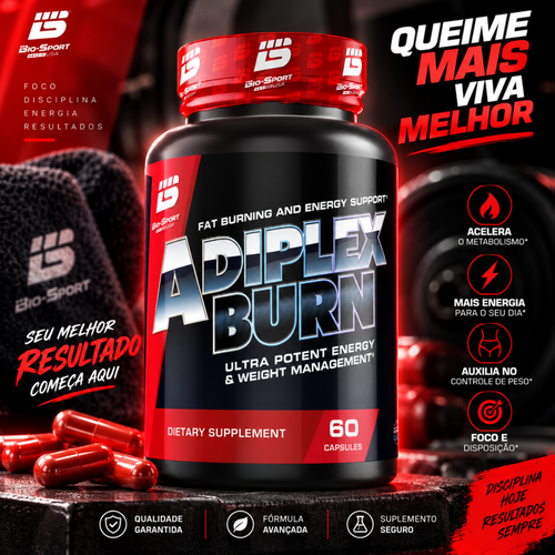 Adiplex Burn 60 Caps – Termogênico
