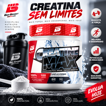 Creatina Max Pura 300g – Monohidratada