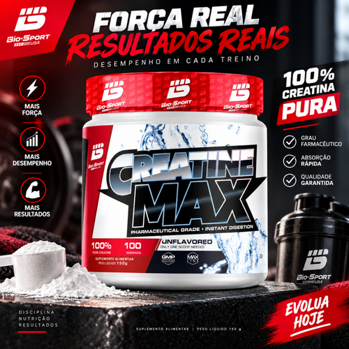 Creatina Max Pura 150g – Monohidratada