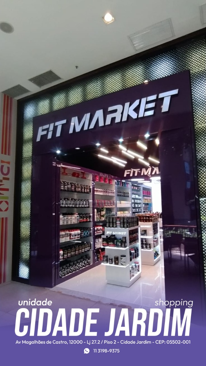 Fachada da loja Nutrafit Fitmarket Cidade Jardim