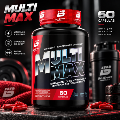 Multi Max 60 Comprimidos – Multivitamínico
