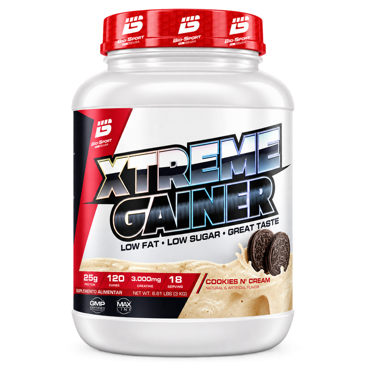 Xtreme Gainer 3kg – Pote Sabor Cookies
